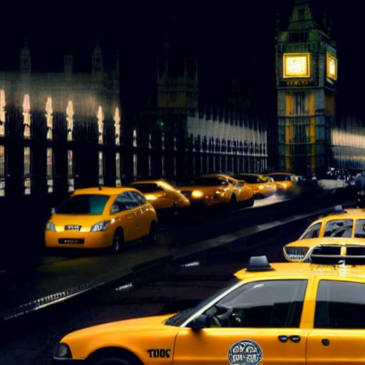 The famous taxis in
