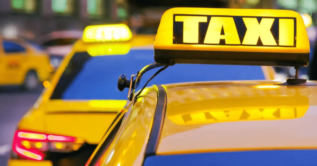 بدالة تكاسي